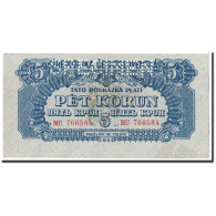 Billet, Tchécoslovaquie, 5 Korun, 1944, Undated, KM:46s, SUP - Cecoslovacchia