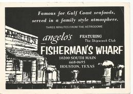 Y3534 Houston - South Main - Restaurant Angelo's Fisherman's Wharf / Non Viaggiata - Houston