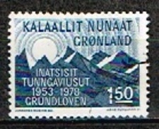 GROENLAND /Oblitérés/Used/1978 - 25 éme Anniversaire De La Modification De La Constitution Du Danemark - Used Stamps