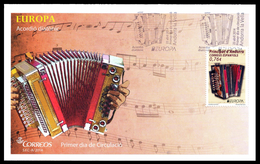 SALE!!! SPANISH ANDORRA ESPAÑOLA 2014 EUROPA CEPT MUSIC INSTRUMENTS - FDC First Day Cover - 2014