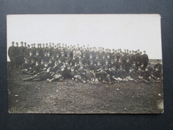 AK Österreich 1. WK Österreichische Armee / Heer. Ganze Truppe / Regiment. Stempel Kosir... Interessante Karte. Feldpost - Guerra 1914-18