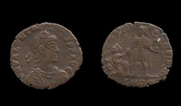 BRONZE DE VALENTINIEN II . ( 388 à 394 ). - La Fin De L'Empire (363-476)