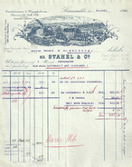 Rechnung  "Stahel & Co., Rämismühle"          1922 - Svizzera