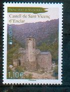 Andorre Français / French Andorra 2017 - Europa, Châteaux,  / Castles / Sant Vicenc D'Enclar- MNH - 2017