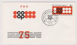 Enveloppe Cover Brief FDC Echophil 1536 Alliance Coopérative Internationale Gent - 1961-1970