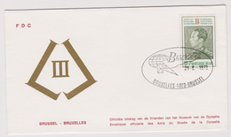 Enveloppe Cover Brief FDC Echophil 1634 Roi Léopold III Belgica 72 - 1961-1970