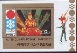 HUNGARY 2728,unused - Winter 1972: Sapporo