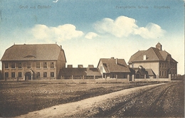 CPA Gruss Aus Datteln école évangélique RingStrasse Evangelische Schule - Datteln