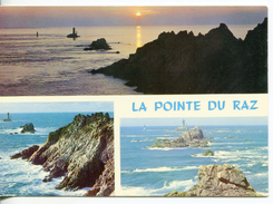 29 PLOGOFF : La Pointe Du Raz : Crépuscule Sur La Pointe Et Les Courants Du Raz De Sein - Plogoff