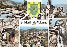 07-SAINT-MARTINE-DE-VALAMAS- MULTIVUES - Saint Martin De Valamas