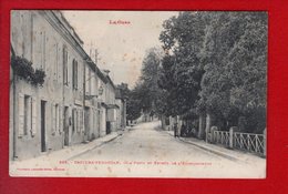 1 Cpa Carte Postale Ancienne - Le Gers, Castera Verduzan, La Poste Et L'entrée De L'établissement - Castera