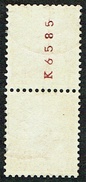 TIMBRE OBLITERE 1939 C/.S.B.K. Nr:242yRM. MICHEL Nr:363ayR. AVEC MARQUE DE CONTROLE. - Coil Stamps