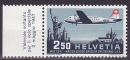 SWITZERLAND 1947  AIRMAIL Mi 479 MNH** - Unused Stamps