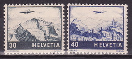 SWITZERLAND 1948  AIRMAIL Mi 506-507 MNH** VF - Neufs