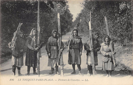 CPA 62 LE TOUQUET PARIS PLAGE PECHEURS DE CREVETTES - Le Touquet