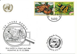 Austria UN Vienna Show Card Numiphil Vienna 8-9/12-2006 - Storia Postale