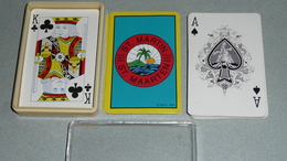 Rare Jeu De 52 Cartes Souvenir De Saint-Martin St-Maarten French West Indies, As De Pique Ace Of Spade - Autres & Non Classés