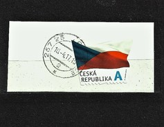 Czech Republic  Tschechische Republik  2015 Gest. Mi 865 The Flag Of The Czech Republic. Die Flagge Der Tschechische.c.8 - Usati