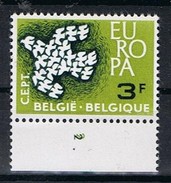 Belgie OCB 1193 (**) Met Plaatnummer 2. - 1961-1970