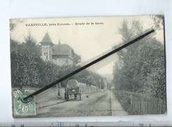 CPA -   Ezanville  , Près Ecouen  - Route De La Gare - Ezanville