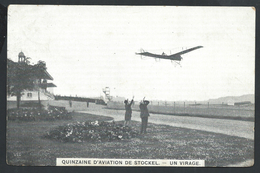 +++ CPA - Quinzaine D'Aviation De STOCKEL - Un Virage - Avion  // - Woluwe-St-Pierre - St-Pieters-Woluwe
