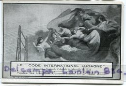 - - Exposition Coloniale - MARSEILLE, Le  Code International Lugagne, Publicité, 1922,  Non écrite, TBE, Scans. - Exposiciones Coloniales 1906 - 1922