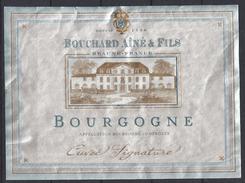 ETIQUETTE BOURGOGNE Cuvée Signature - Bouchard Ainé à Beaune - Bourgogne