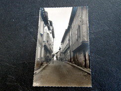 CPSM Animée - PUYLAURENS (81) - Rue Foulimou - 1963 - Puylaurens