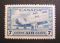 LOT R1703/385 - 1943 - CANADA - POSTE AERIENNE - N°8 - NEUF * - Neufs