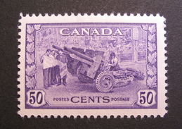 LOT R1703/390 - 1942 - CANADA - USINE DE MUNITIONS - N°217 - NEUF * - Cote : 30,00 € - Unused Stamps