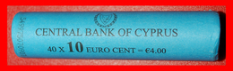 + FINLAND 2007: CYPRUS ★ 10 CENTS 2008 UNC ROLL! SHIP! LOW START ★ NO RESERVE! - Rolls