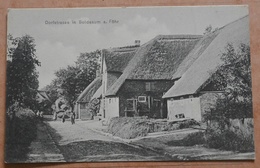 Alte  Postkarte .Dorfstrasse In Boldexum A.Föhr  Siehe Beschreibung - Föhr