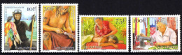 Polynésie Française 2015 - Métiers Polynésiens - 4 Val Neufs // Mnh - Unused Stamps