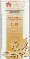 Vatican City Brochures Issues In 2013 Europa: Postal Vehicles - Edict Of Milan - Pope Benedict XVI - Collections