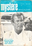 Mystère Magazine N° 327, Mai 1975 (AB+) - Opta - Ellery Queen Magazine