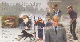 South Georgia 2000 Prince William´s 18th Birthday M/s ** Mnh (32381) - Géorgie Du Sud