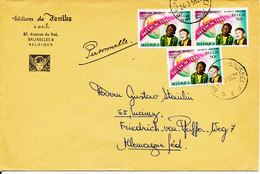 Belgium Cover Sent To Germany Brussel 24-3-1966 - Lettres & Documents