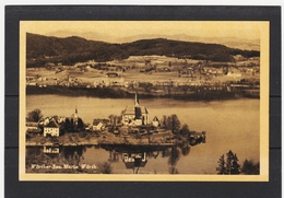 ZAK550 POSTKARTE JAHR 1937 WÖRTHERSEE MARIA WÖRTH UNGEBRAUCHT SIEHE ABBILDUNG - Maria Wörth