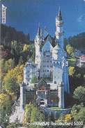 Carte Prépayée JAPON - CHATEAU De NEUSCHWANSTEIN - Castle Germany Rel. JAPAN Prepaid Rainbow Card  - SCHLOSS - Site 25 - Paysages