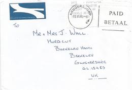 South Africa RSA 2000 Rantendaerp Krugersdorp Meter Franking PO3.2 Olivetti ATM EMA FRAMA Postage Paid Cover - Automatenmarken (Frama)