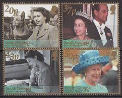 South Georgia 2002 - 50 Ans De Réigne Reine Elisabeth II // Golden Jubilée - 4v Neufs*** (MNH) - Géorgie Du Sud