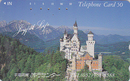 Télécarte Japon / 290-3119 - CHATEAU NEUSCHWANSTEIN - CASTLE GERMANY Japan Phonecard - SCHLOSS  - Site 35 - Paysages