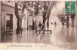 SORGUES --Le Cours - Inondations D'octobre Rt  Novembre  1907 - Sorgues
