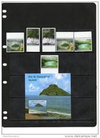 COMORES ,2011,LANDSCAPES, WATERFALLS,LAKES, BEACHES, 6v+S/SHEET, MNH - Islas