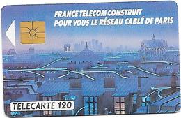 F109  Réseau Cablé De Paris - 1989