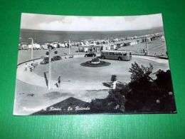 Cartolina Miramare Di Rimini - La Rotonda 1955 - Rimini