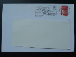 24 Dordogne Thiviers Foie Gras 1999 - Flamme Sur Lettre Postmark On Cover - Oche