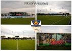 AK Stadion Postkarte Stadium Postcard Belle Vue Rhyl Wales FC Sports Ground Sportplatz Y Cymru Flintshire - Flintshire