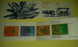 Portogallo Libretto Flores Madeira 4 Francobolli Selos Nuovo Buoi - Carnets