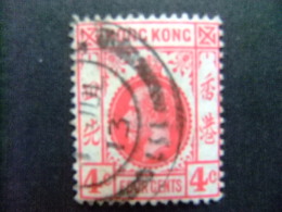 HONG KONG 1912 - 21 GEORGE V Yvert 101 º FU - Oblitérés